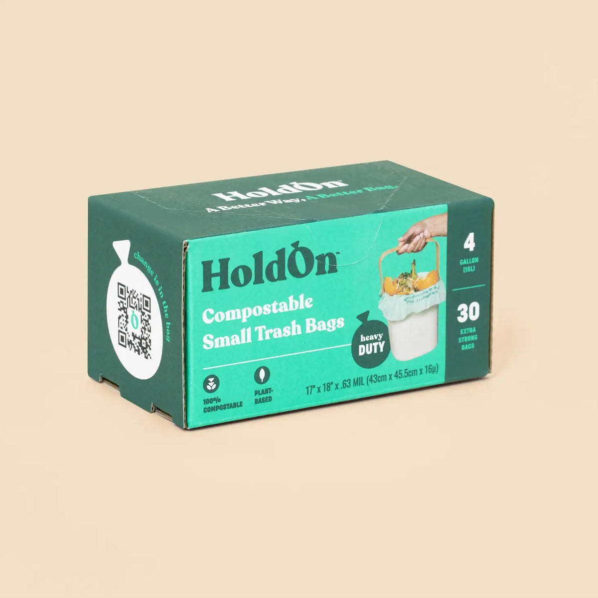 Compostable Gallon Trash Bags 30 Pack – Sustainley