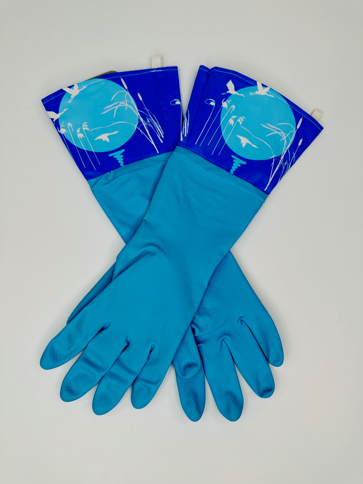 Natural Rubber Latex Cleaning Gloves Multi (3 Pair Set)