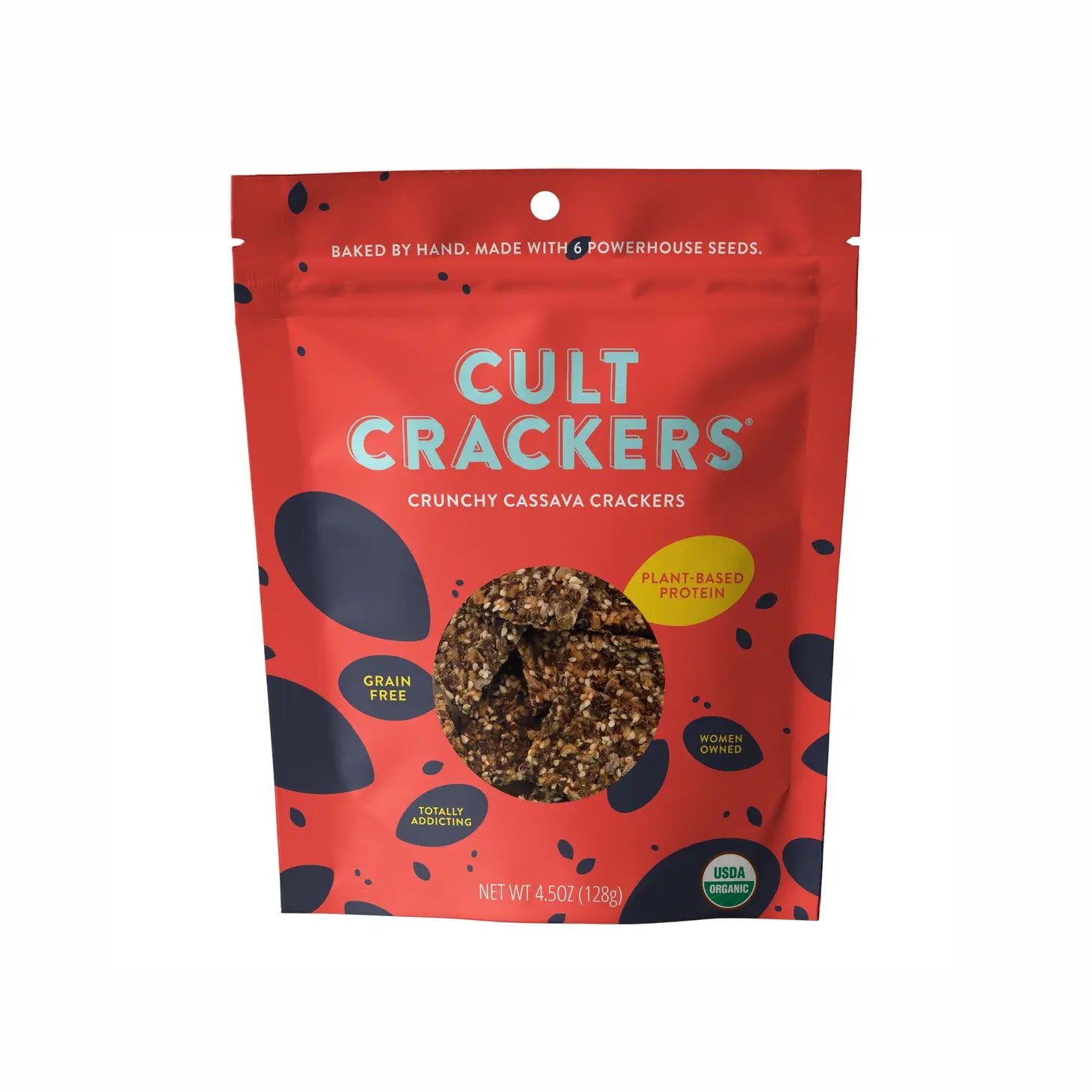 Gluten-Free Crunchy Cassava Crackers