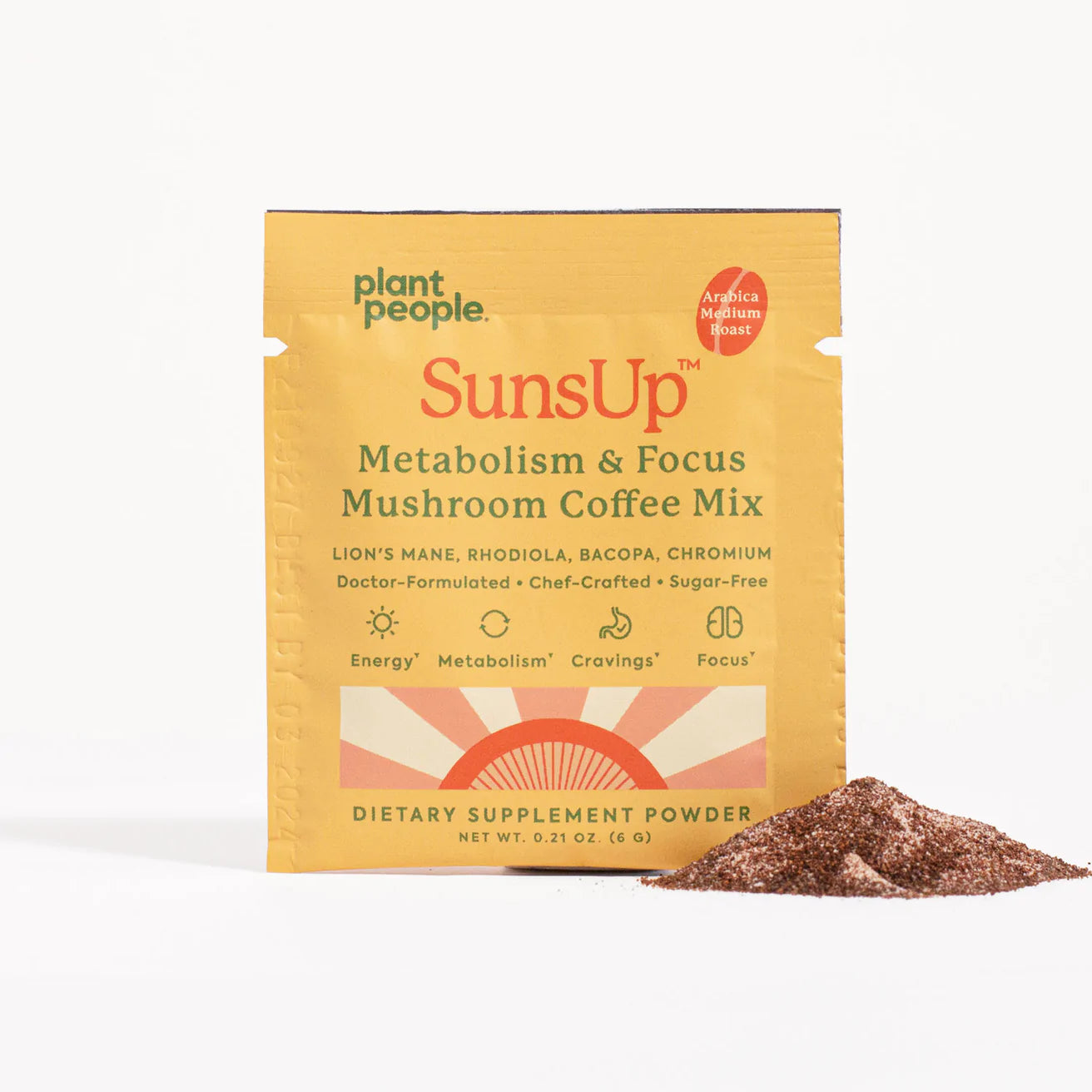Suns Up Metabolism & Focus Mushroom Coffee Mix