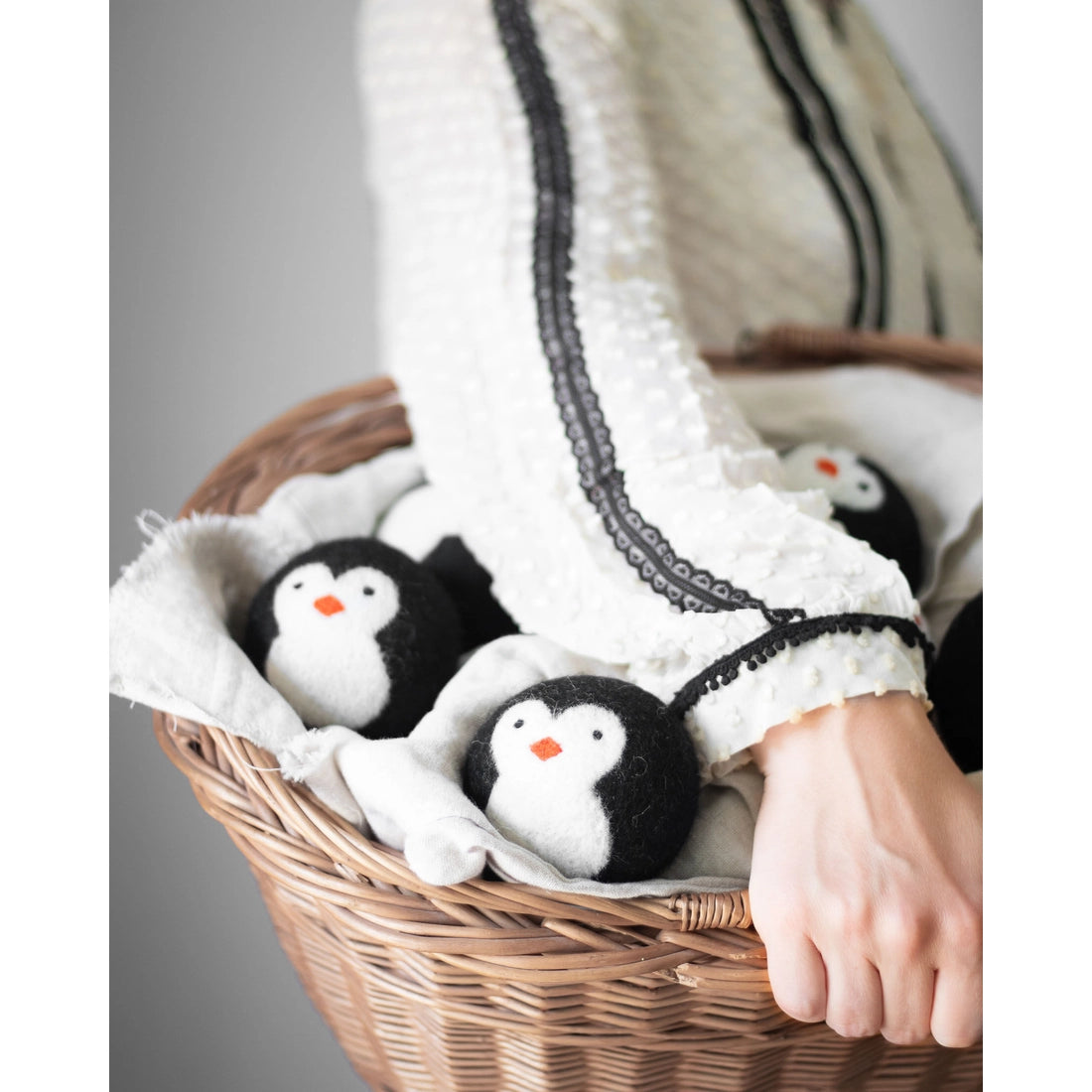 Wool Eco Dryer Balls Penguin