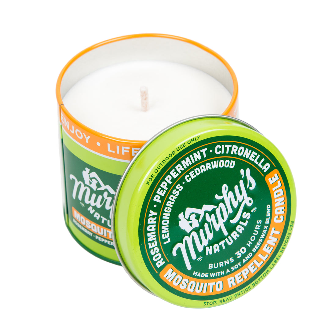 Natural Mosquito Repellent Candle