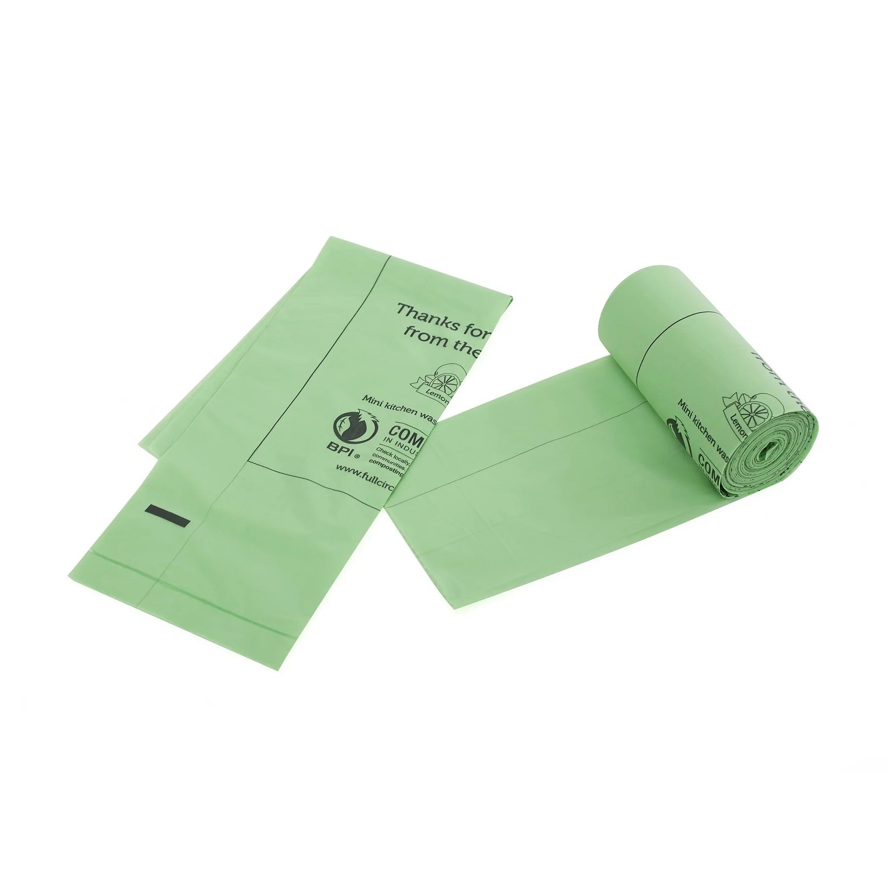 Fresh Air Compostable Waste Bags Lemon Scented