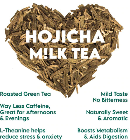 Plant-Based Milk Tea Hojicha