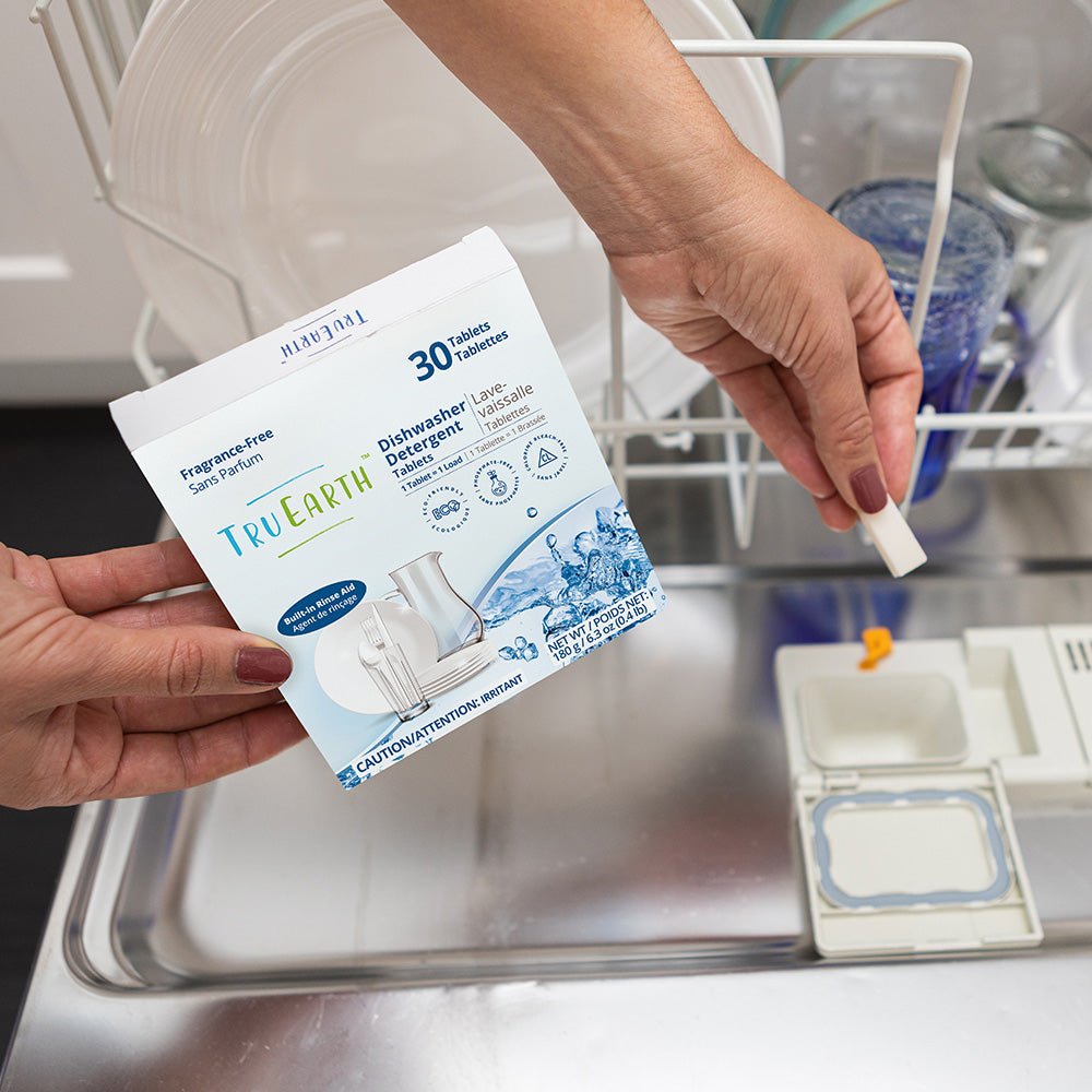 All-Natural Dishwasher Detergent Tablets